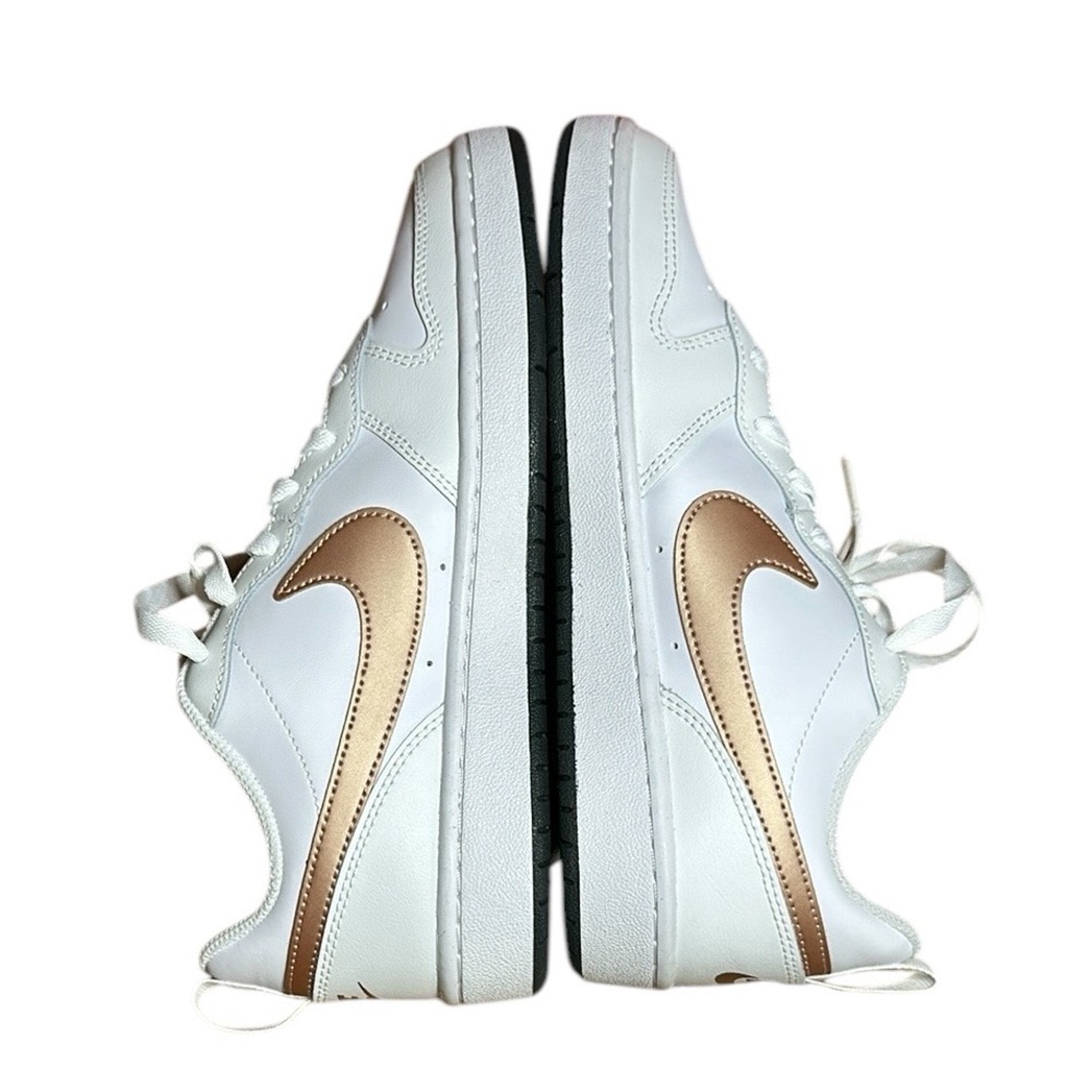New Nike White and Gold Sneakers